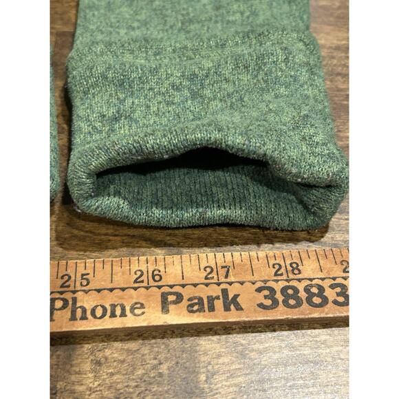 Nike ACG Woman’s Hooded Green Knit Sweater Front Pocket and Button Size M Hoody - Picture 8 of 8